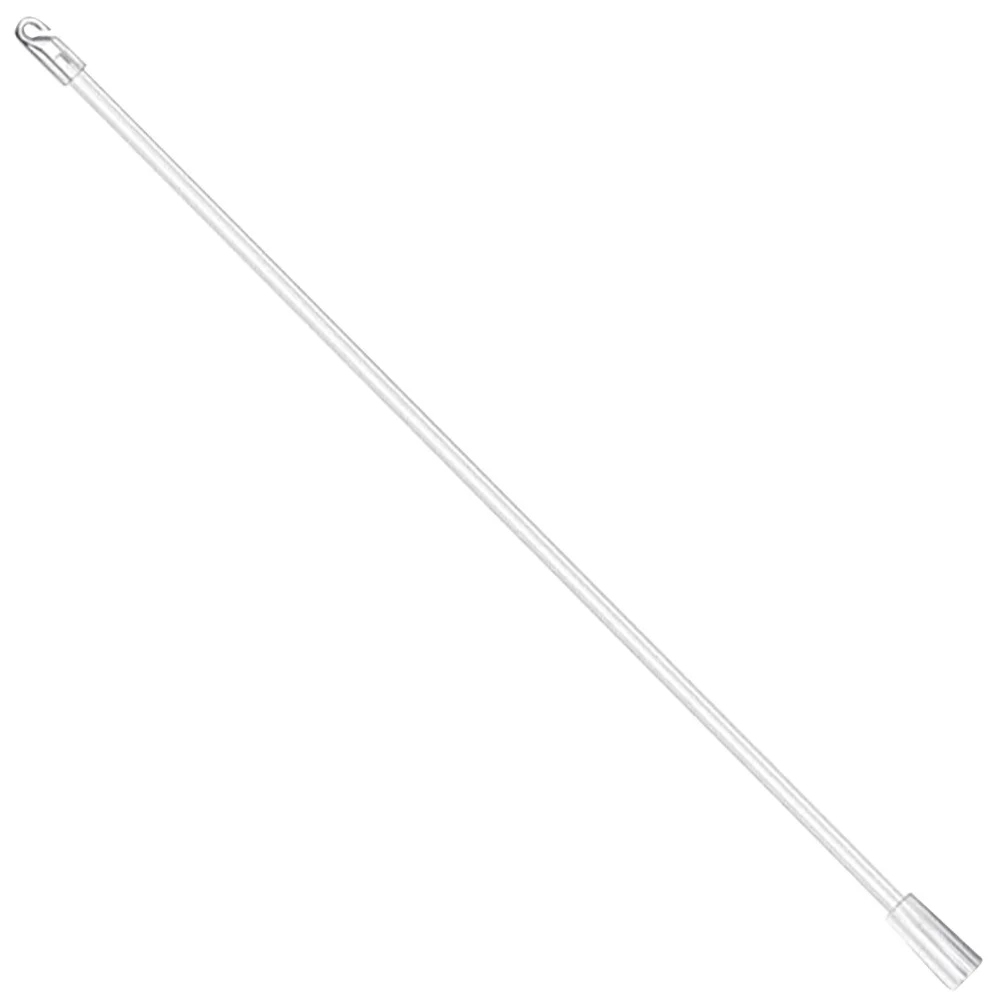 

Drapery Pull Rod 19 Inch Clear Tilt Rod for Window Shades Durable PP Material Transparent Minimalist Design Blind Stick