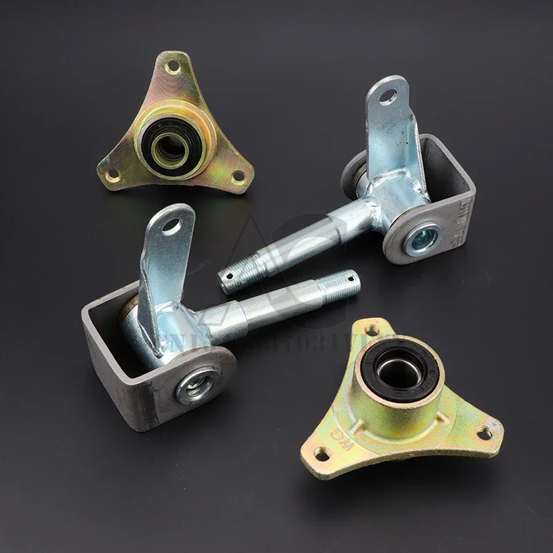 

1 пара 6-дюймовых передних поворотных ступиц шпинделя Go Kart подходит для DIY Китай 110cc 168 200F Go Kart Dirt Bike ATV UTV Quad Bike Parts