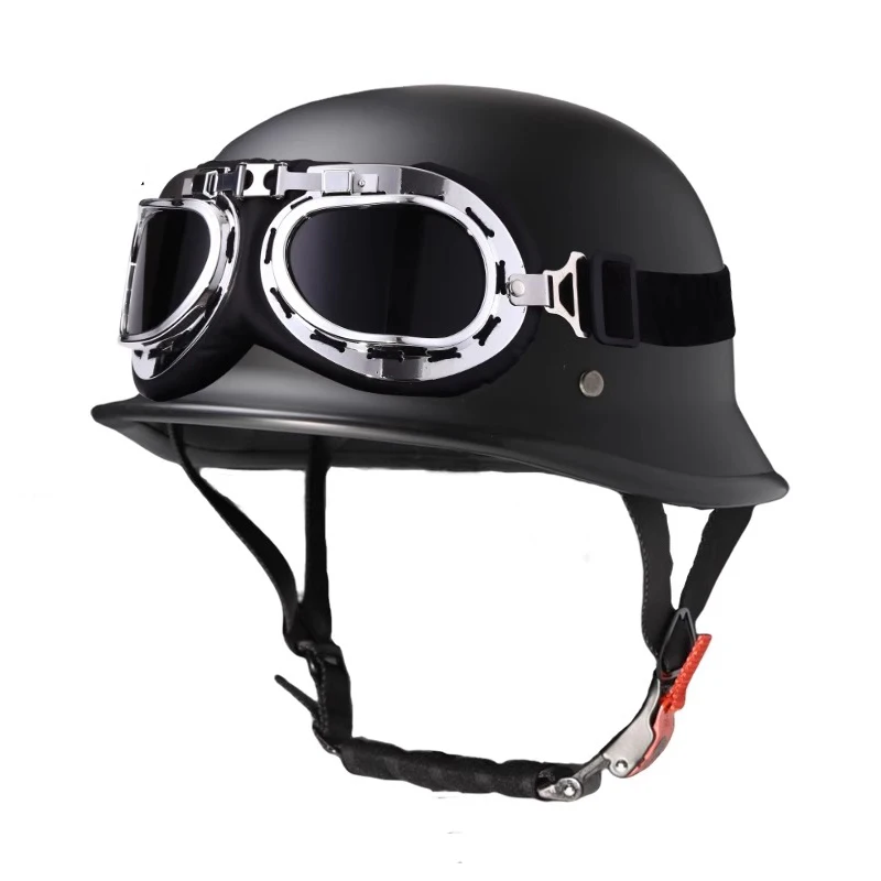 

Немецкий винтажный полушлем VGV G.I. Полушлем в японском стиле, ретро-мотоциклетный шлем, летние приятные крутые защитные очки