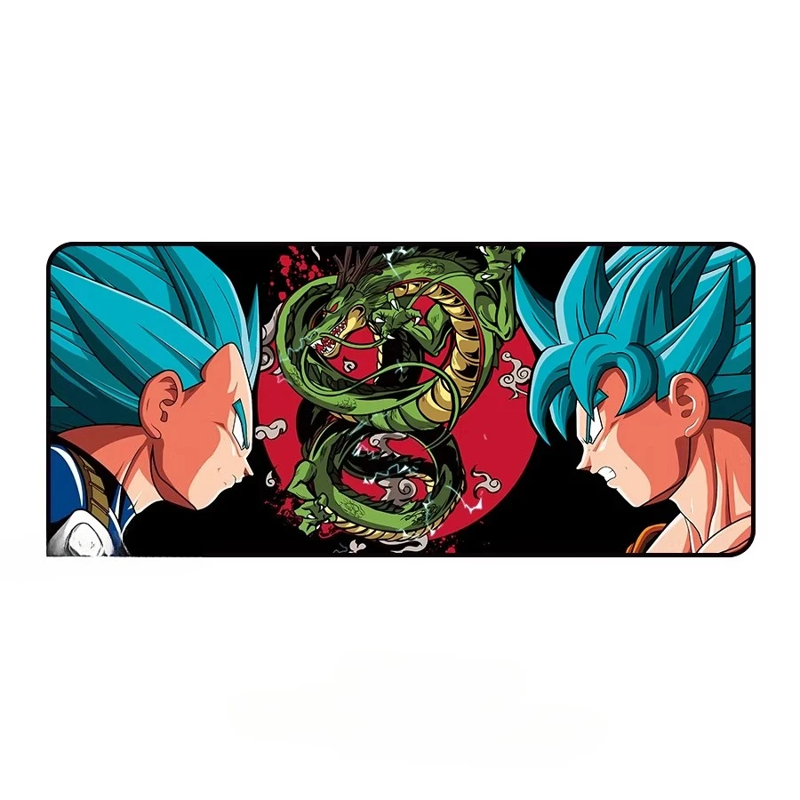 Neues japanisches Harajuku Dragon Ball Son Goku Vegeta Animation Jungen Super Large E-Sports Game Rutschfestes und schmutzabweisendes Mauspad