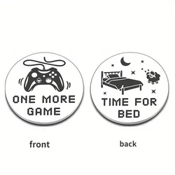 Fun coins to enjoy playing games and make decisions. Double sided engraved commemorative coins