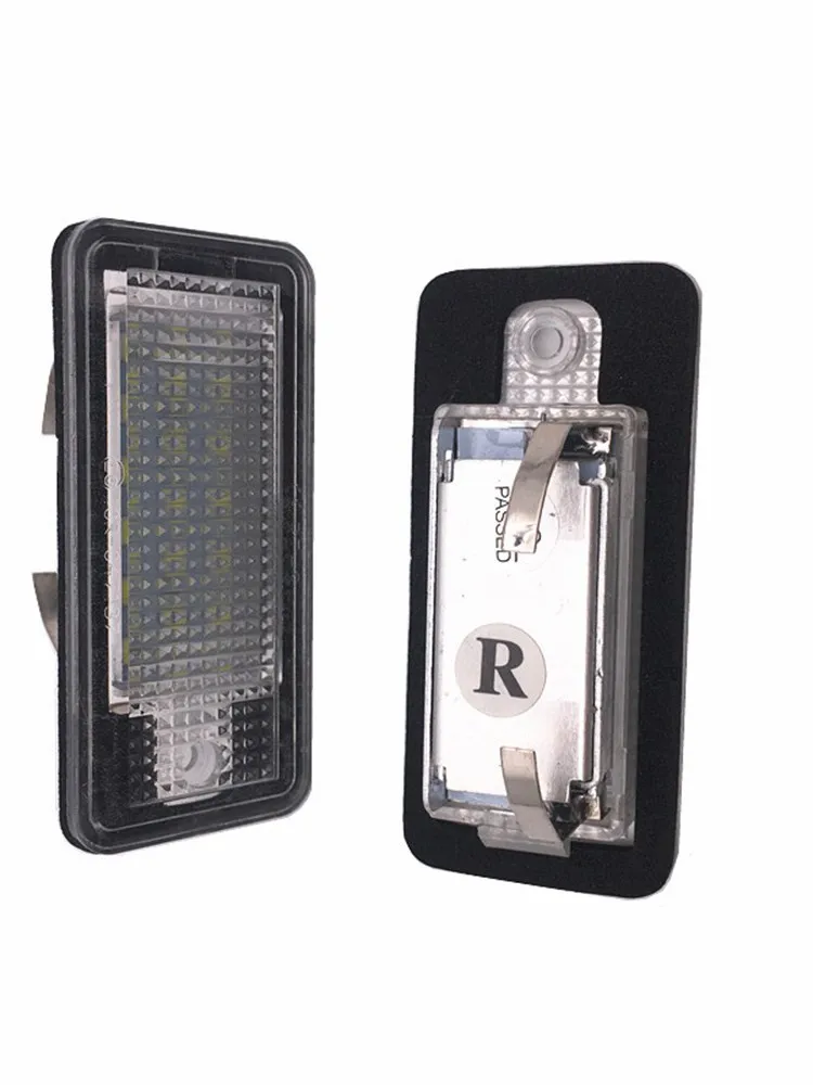 

2X Led License Plate Light Number Plate Lamp For Cabrio Q7 A8 S8 RS4 Audi A3 A4 S4 RS4 B6 B7 A6 RS6 S6 C6 S5 2D