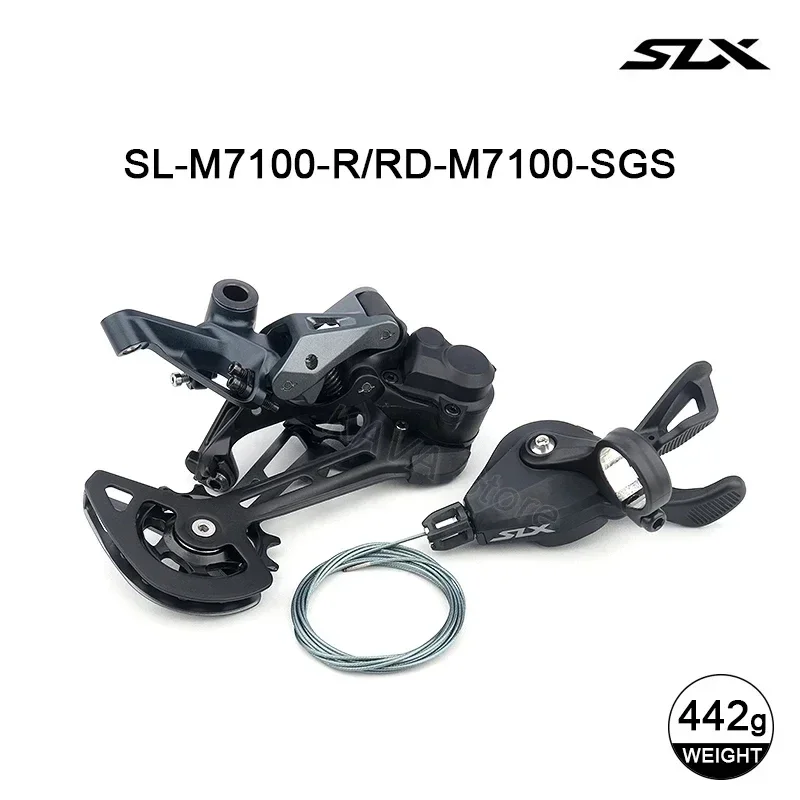 SHIMANO Deore SLX M7100 12S Groupset Shift   12V Cassette X12 M6100 126 Links Chain BB52 M7100 Kit