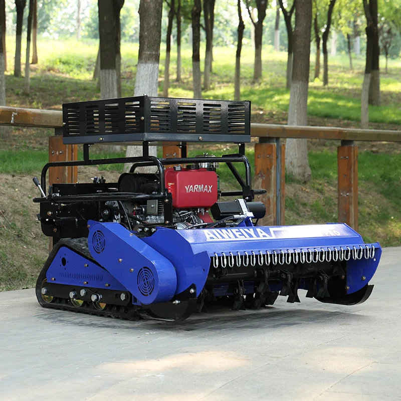 Customized Quick Delivery Zero Turn Lawn Mower Self Propelled Lawn Mower Grass Cutting Machine With Storage Rack For Community