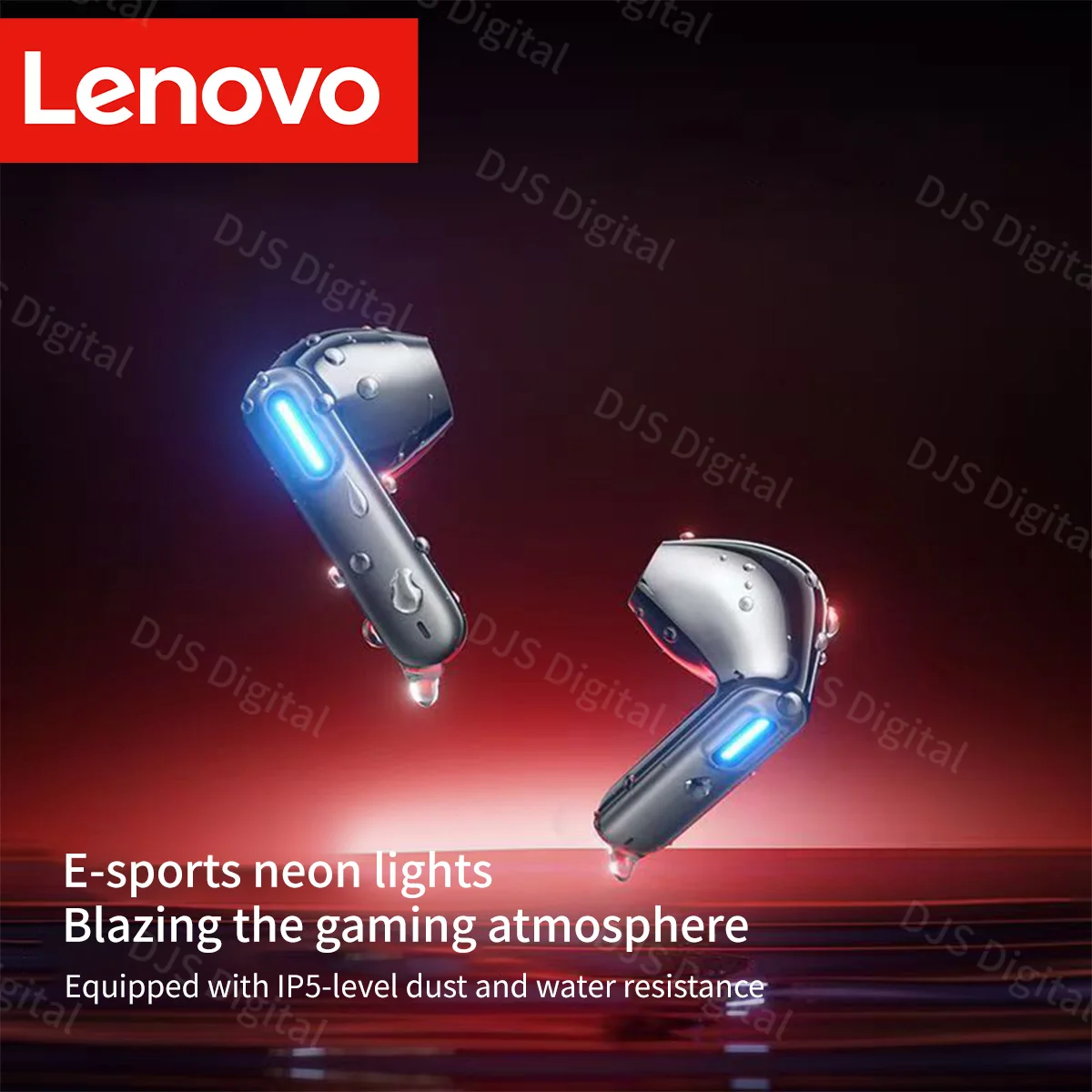 Lenovo New  EA189 Bluetooth 6.0 True Wireless Earbuds ENC In-Ear Buds Earphones Low Latency Headphones for Gaming Long Endurance image 2