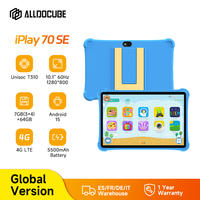 ALLDOCUBE iPlay 70 SE Tablet 10.1 Inch 60Hz Unisoc T310 Android 15 7GB (3GB+4GB Virtual) RAM 64GB ROM 4G LTE 5500mAh Tablet