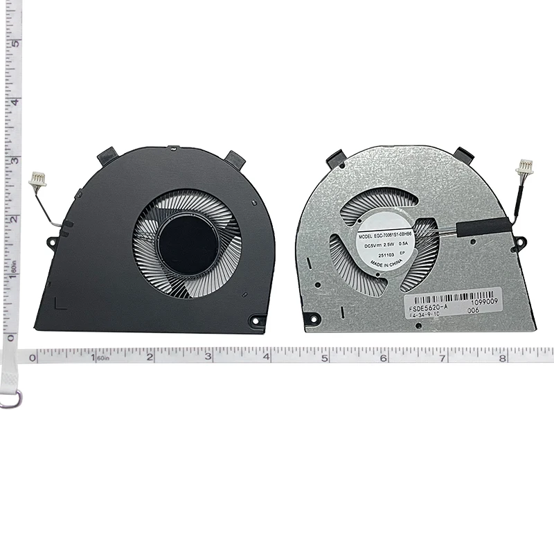 GZEELE New Laptop Cpu Cooling Fan For DELL Vostro 16-5620 5625 5630 Inspiron 5620 7620 5630 0T8R2T 06WR1W