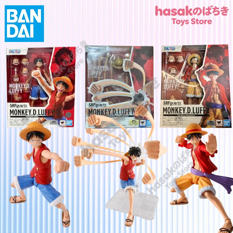 

In Stock BANDAI Original Box S.H.Figuarts ONE Piece MONKEY D LUFFY OPTION PARTS SET SHF Action Figure Model Toy Gift for Kids