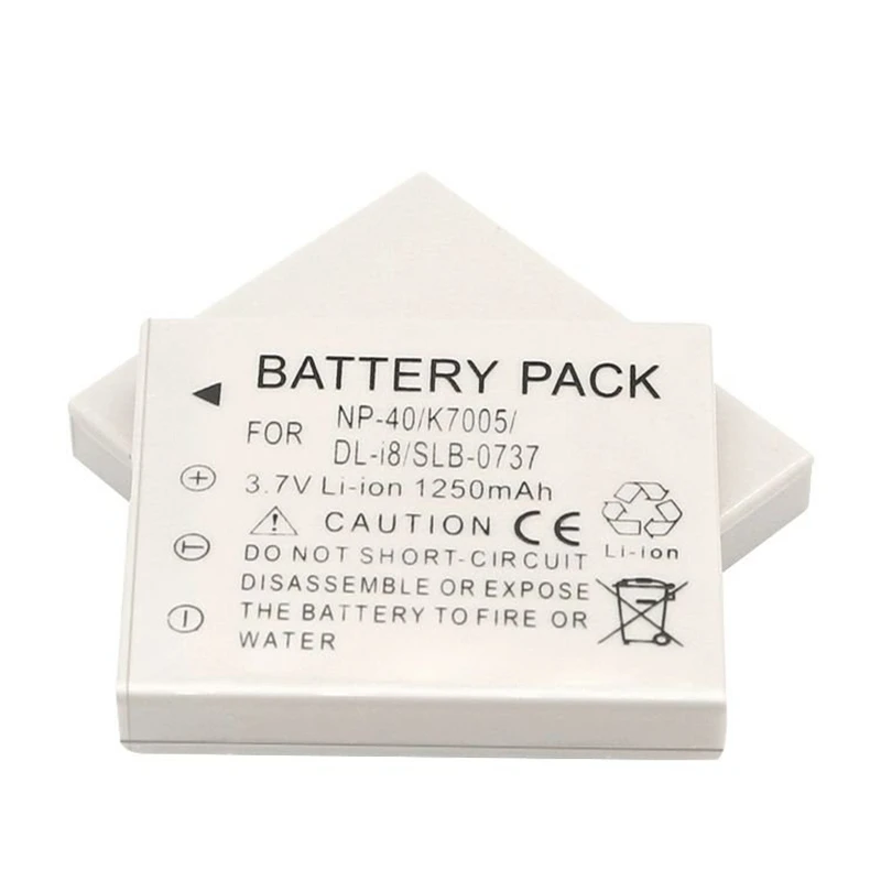 NP-40 SLB-0837 0737 KLIC-K7005 Camera Lithium Battery Pack