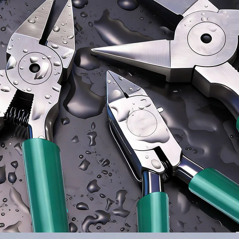 Ultradünne Diagonalschneidzange mit Hoher Härte Scharfe Spitze Industriequalität Drahtschneider für Elektriker Elektronik-Modellbau – Detail 1