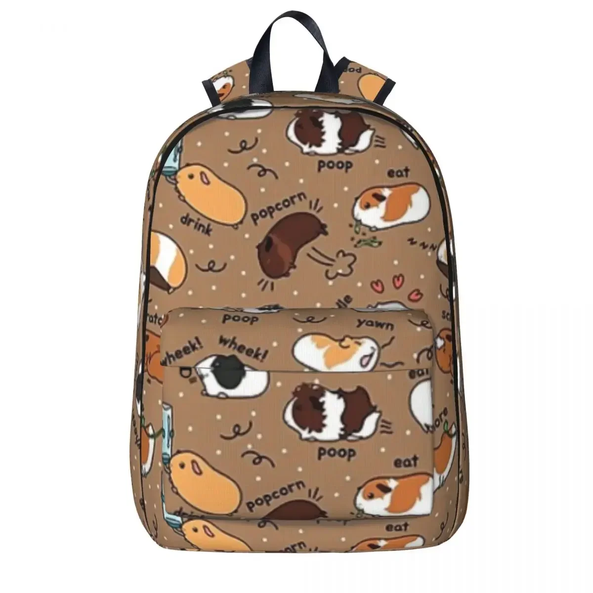 Guinea Pig Daily To-Do List Backpack Fashion Student School Bag Laptop Rucksack Travel Rucksack Large Capacity Bookbag