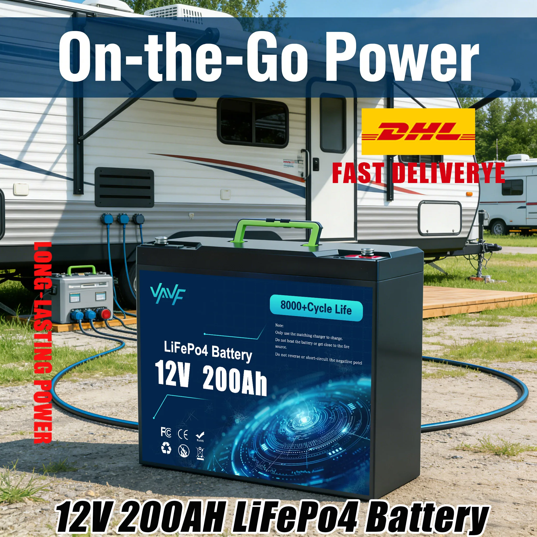 Lifepo4 Battery🥌12V…