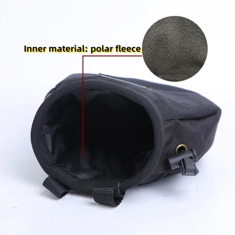 Gym Weightlifting Chalk Bag for Climbing Bouldering Gymnastics with Adjustable Belt & Large Zippered Pockets Non-slip Powder Bag