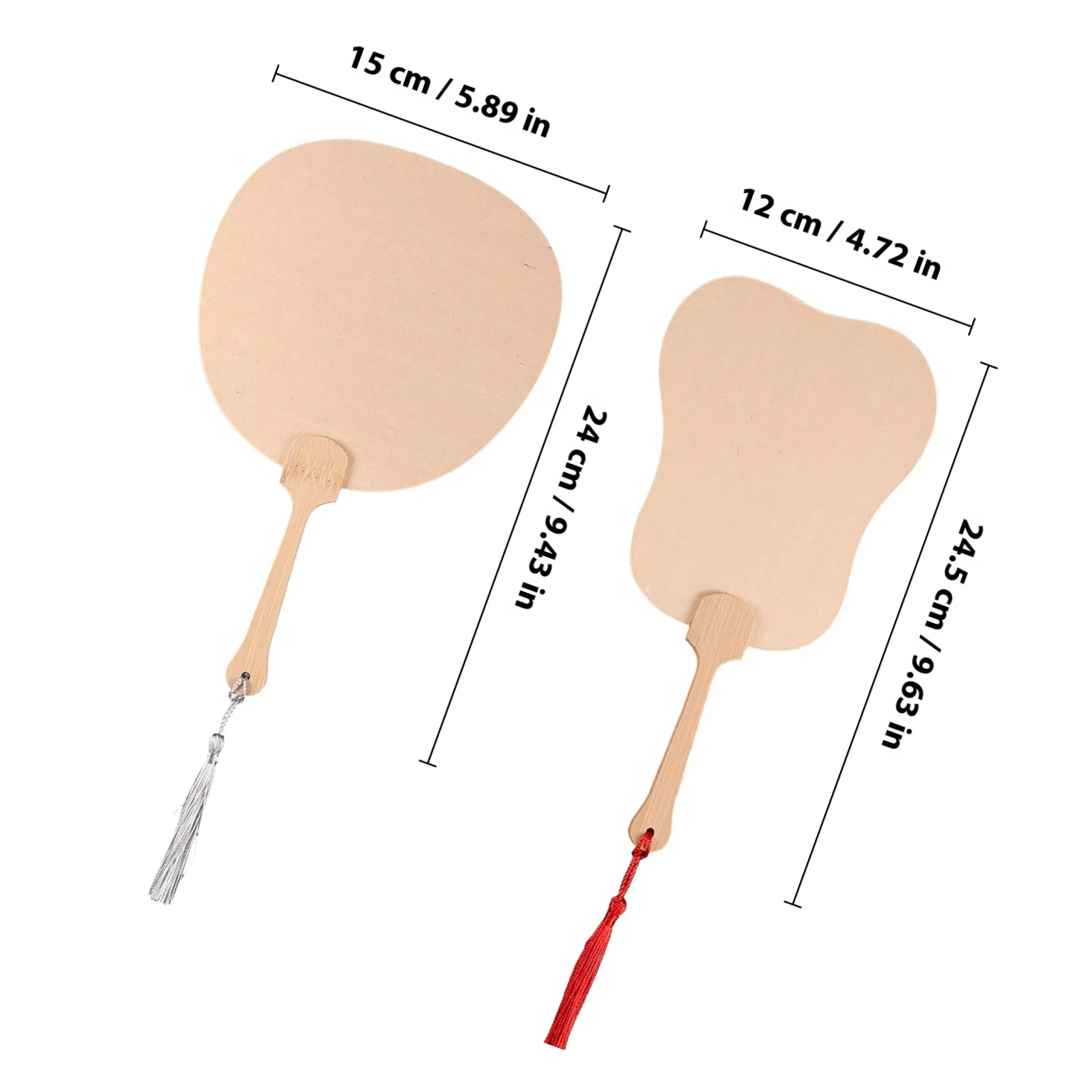 4 قطعة مراوح صغيرة فارغة الكتابة على الجدران مراوح اليد دهان داي مجموعات الحرفية للأطفال الكبار مشاريع فنية حفل زفاف تفضل مروحة الزخرفية