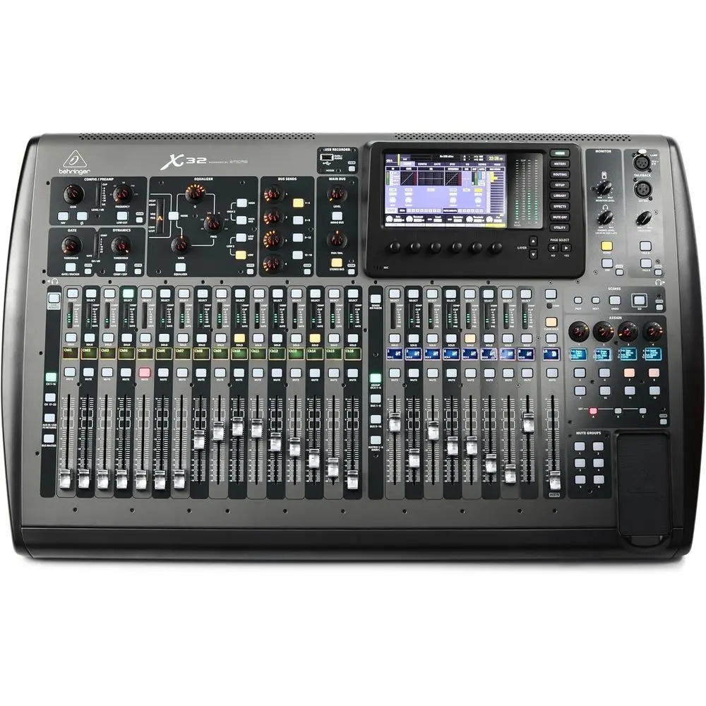 32 40-Input 25-Bus Digital Mixing ole, Black (X32)