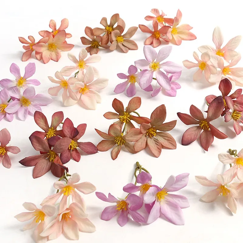 10/20pcs Gänseblümchen künstliche Blumen Köpfe Hochzeits dekorationen Blumen Wand dekoration Wohnkultur DIY Handwerk Kranz Girlande Zubehör – Detail 9