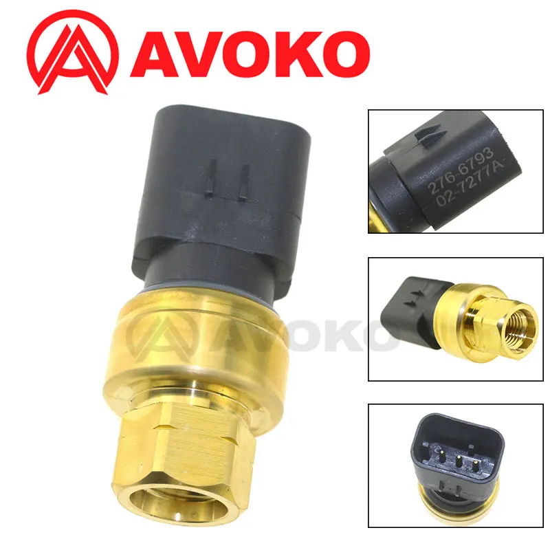 472kPa Heavy Duty Oil Pressure Sensor Switch For Caterpillar CAT C7 C9 C-9 C13 SR4B G3516C 276-6793