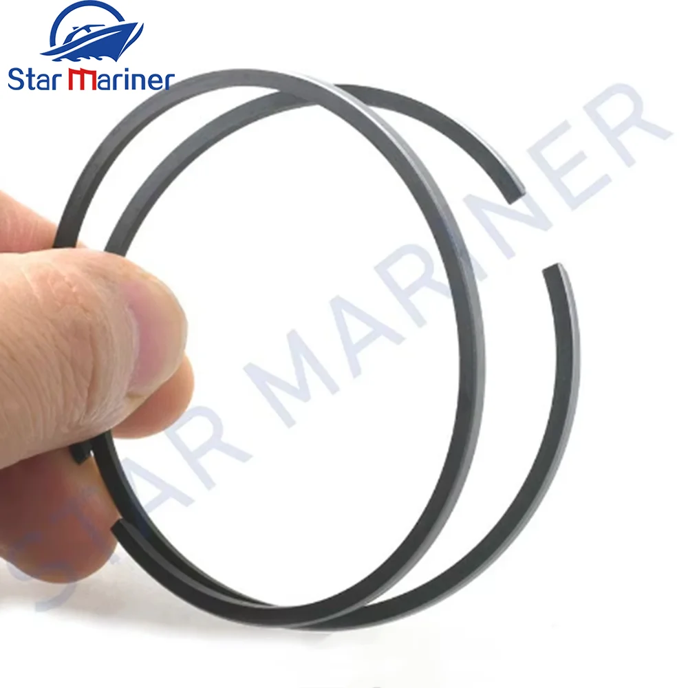 

61N-11603 Boat Engine Piston Ring Set STD For Yamaha Outboard Motor 2T 25HP 30HP 61N-11603-00 Aftermarket Parts