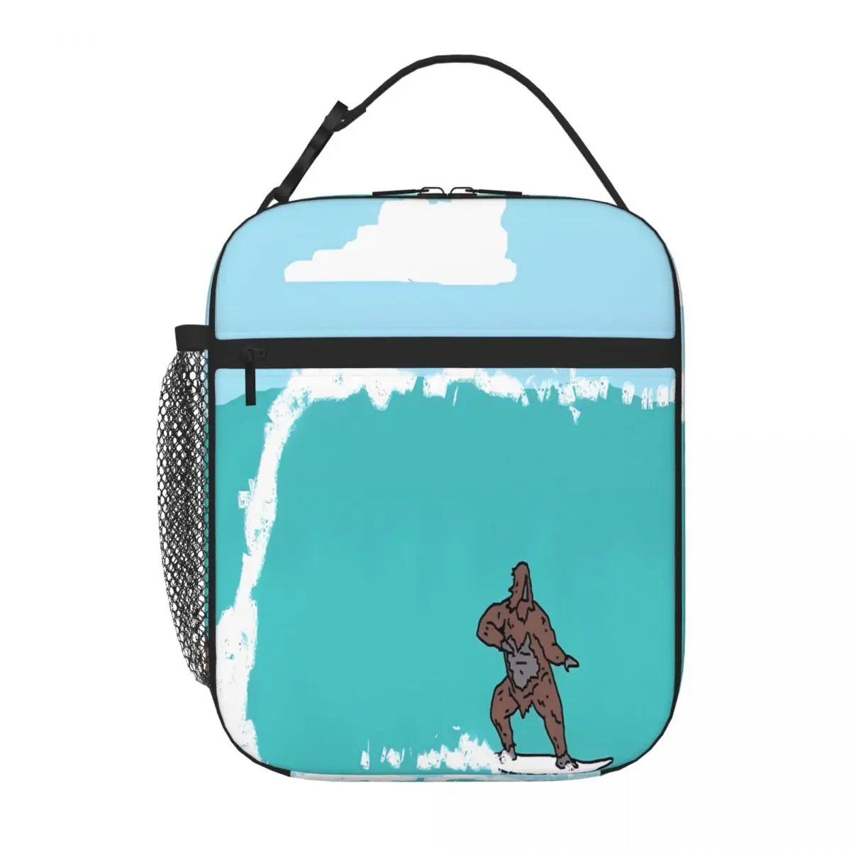 Bestselling The Big Lez Show - Sassy Surfing Picnic Style Large Lunch Bag Office Daily Reusable Lunch Bag