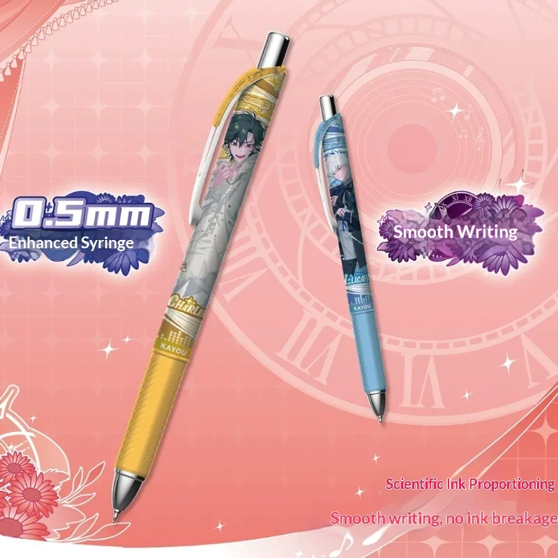 Hot Selling Kayou Link Click Gel Pen 0.5mm Black Ink Press Type Anime Blind Box Pen Office Stationery For Adult view 6