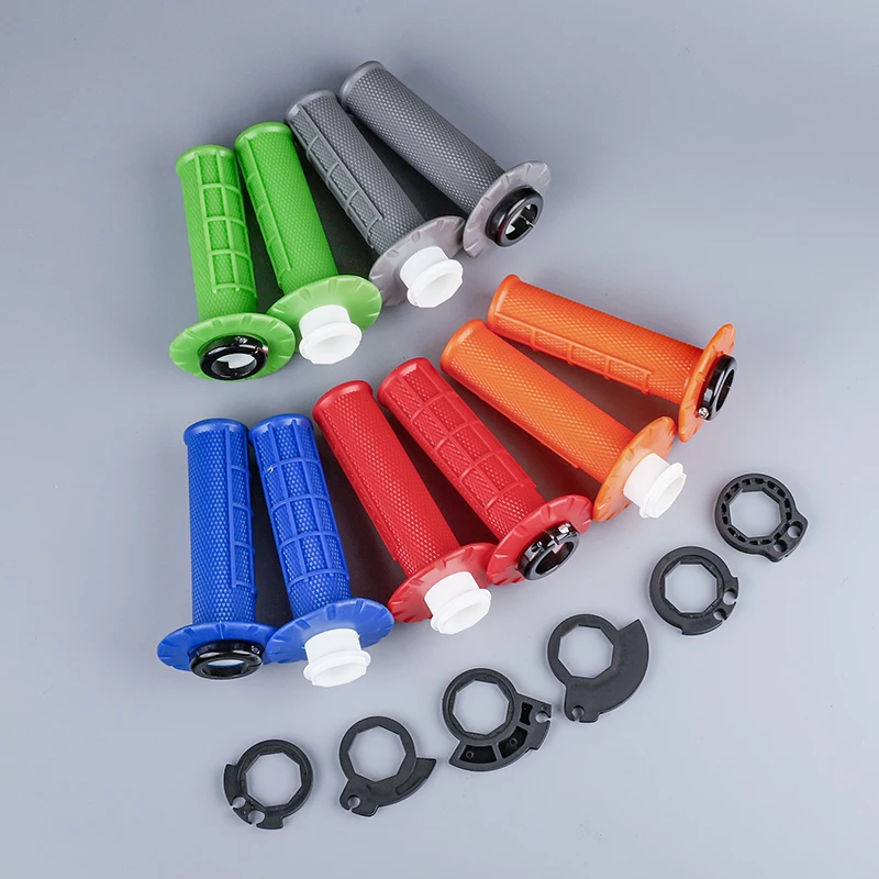 Motorcycle Universal Grips 7/8" 22mm Hand Grip Snap-on Cam Lock-on Grips Handlebar Grips For KTM CRF SXF EXC Motocross Dirt Bike image 5