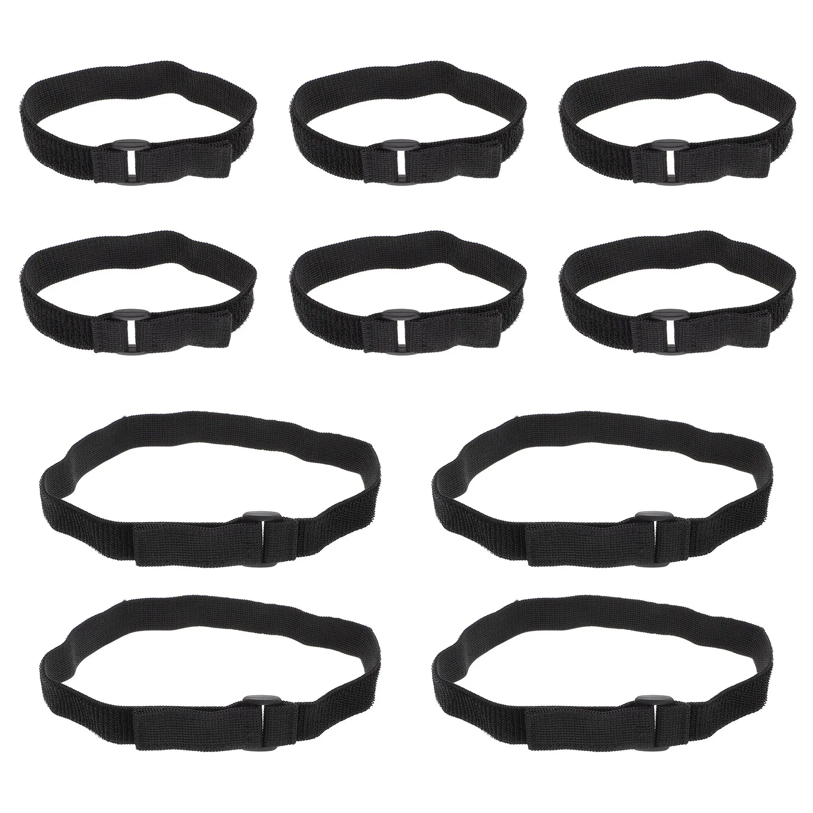 Reusable Hook and Loop Cable Ties 10 Pack Cord Straps for Charging Cables Computer Wires Home Office