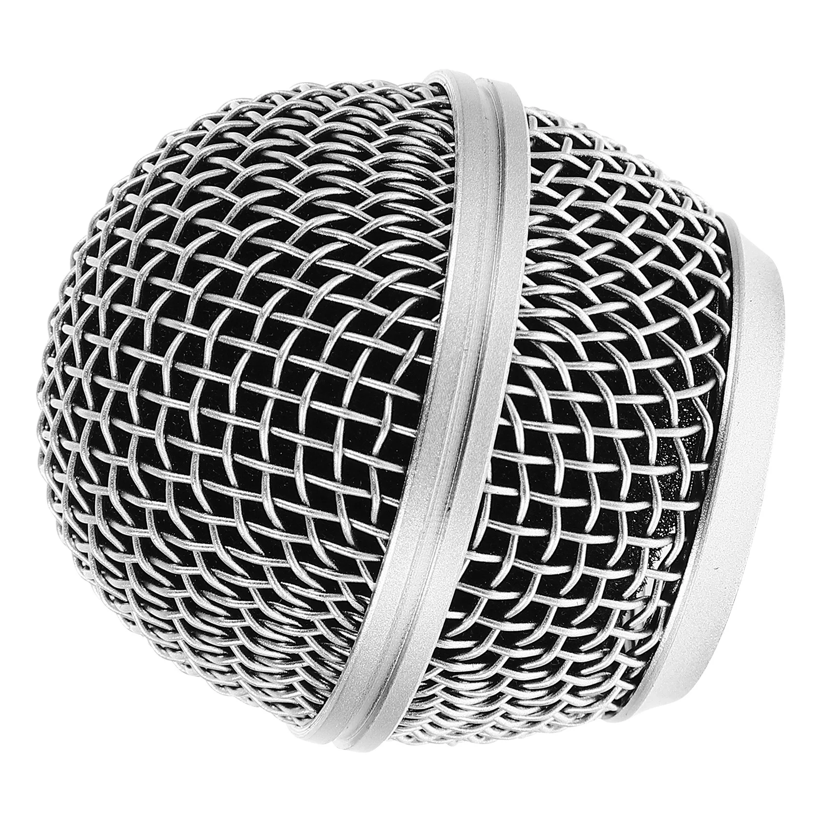 

1pcs Microphone Anti-Collision Mesh Grill Replacement Wind Noise Reduction Metal Grille Head For Wireless Mic Parts Microphone