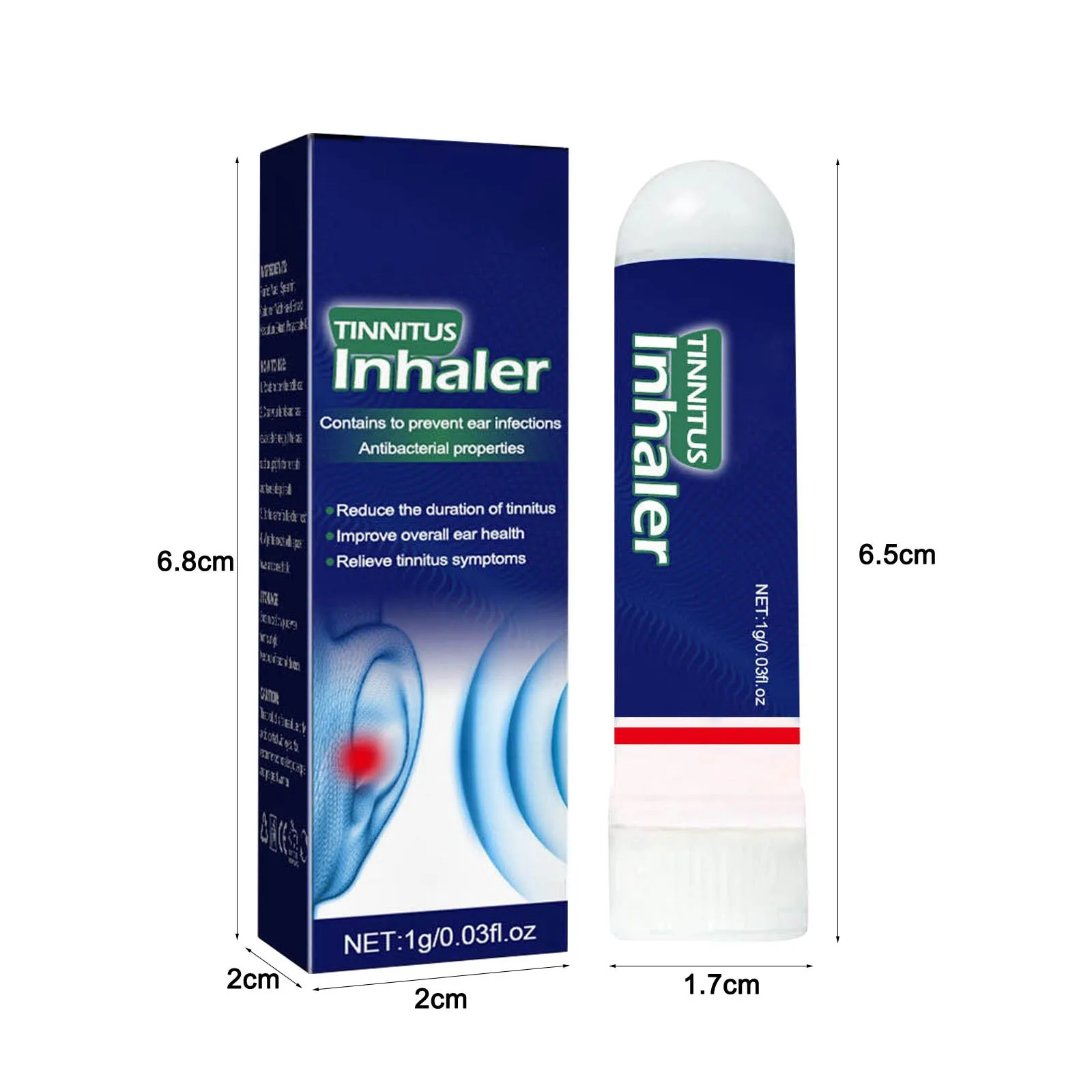 Instant Tinnitus Relief Nasal Inhaler Tinnitus Relief Tinnitus Device Natural Nasal Inhaler For Quick Relief Of Nasal Congestion