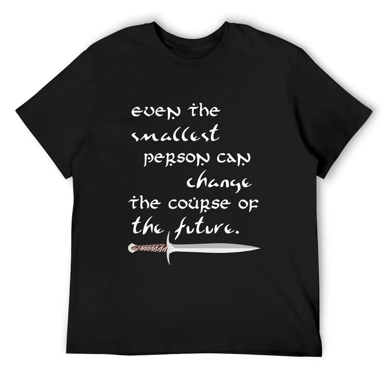 

Even The Smallest Person T-Shirt boys animal print tees anime clothes mens t shirts top quality