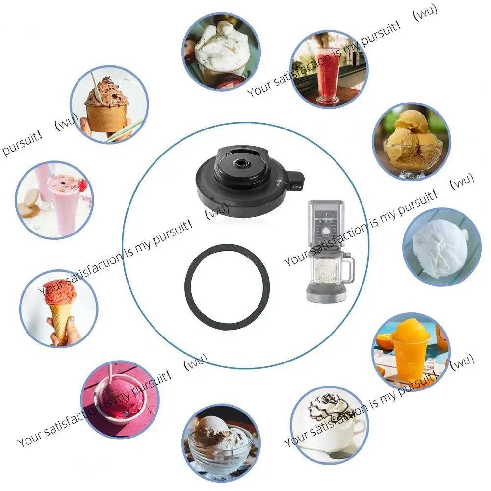 Replacement Outer Bowl Cover for Ninja Deluxe NC500/NC501 Ice Cream Makers Paddle Blade Blender Accessory Replacement