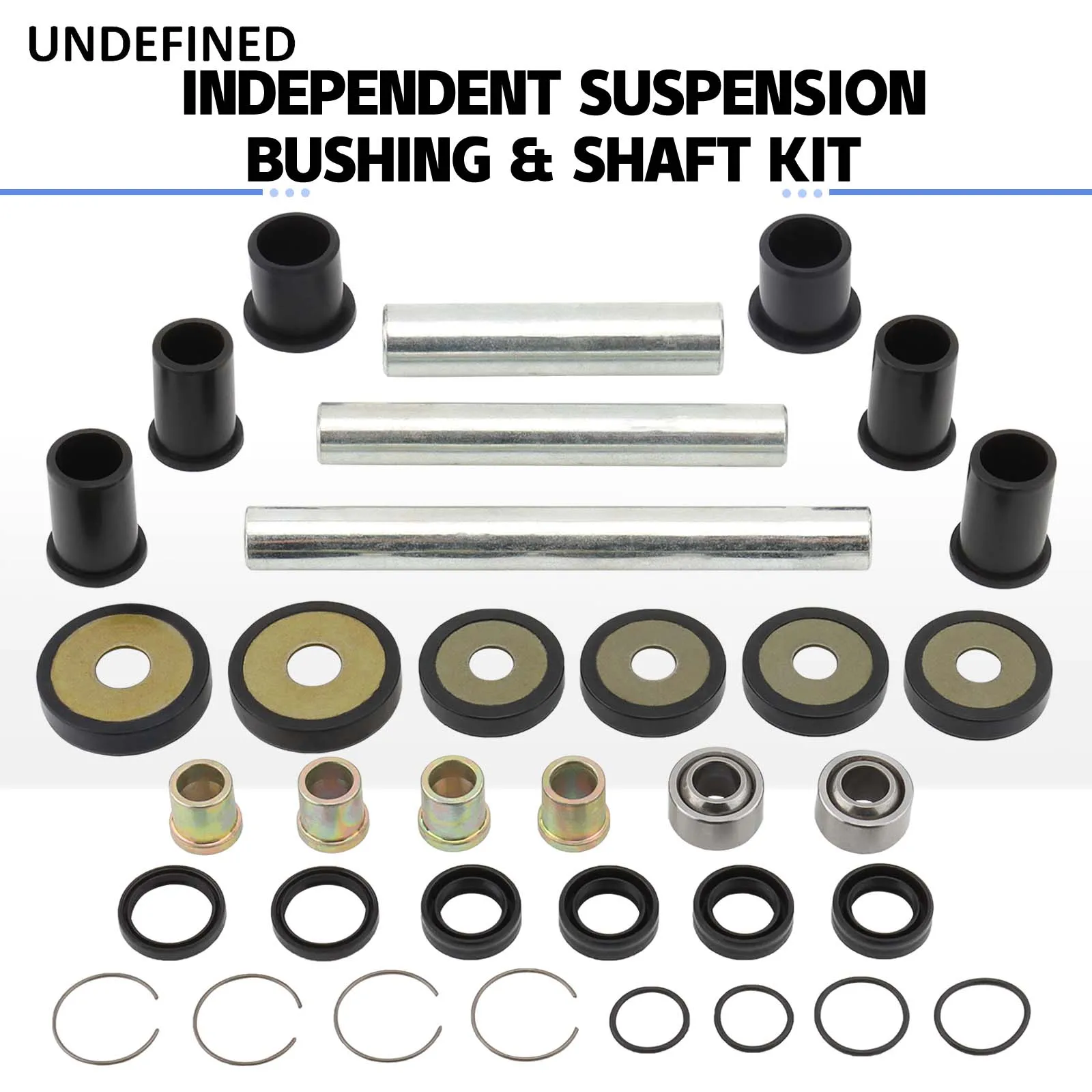 Rear Independent Suspension Bushing Kit for Honda Rincon TRX650 2003-2005 TRX680 2006-2022 Arm Knuckle Control Bushings Shaft