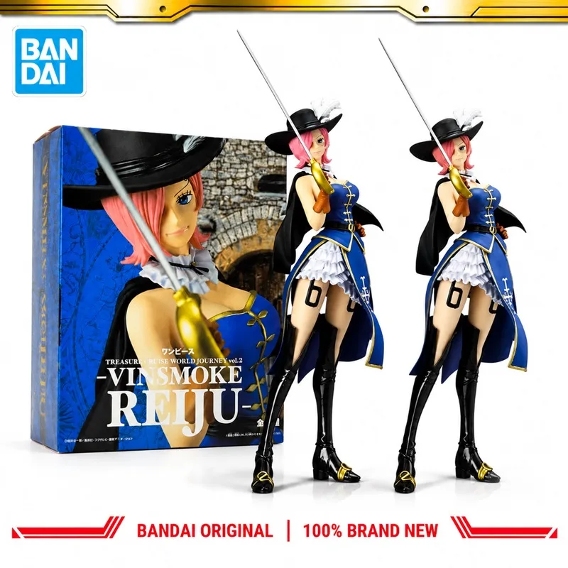 In Stock Bandai Original Banpresto One Piece Vinsmoke Reiju Action Figure Model Doll Brand New Boxed Anime Characters Toys Model