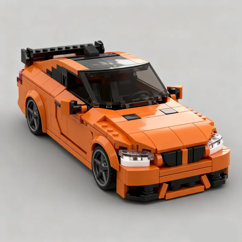 

449PCS MOC City Champions Super Car Sport M3 E92 Model Technology DIY Creative Assembly Building Blocks Display Birthday Gift