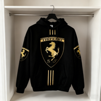 For Ferrari 488 GTE EVO Autumn Winter Long Sleeved Pullover Motorcycle Enthusiast Hoodie Motor Printed Sports And Leisure Jacket