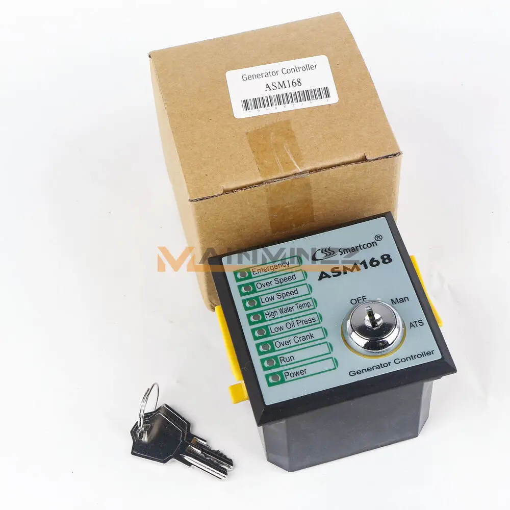 

1PCS Generator Controller ASM168 with Auto Start and Stop Function