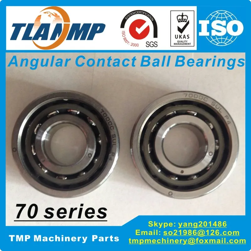 7003C 7003AC 7004C 7004AC SUL P4 DB/DF/DT Angular Contact Ball Rings (17x35x10mm) 7003C-2RS TLANMP