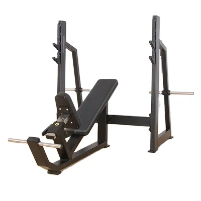 

Gym Adjustable Heavy Duty Core Chest Training Incline Decline Barbell Flat Bench Press Weight Rack With Assist Bar