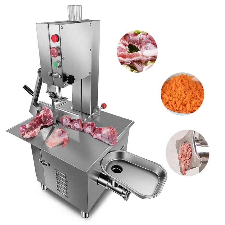 

Hot-selling Multi-function Stainless Steel Meat Grinding Bone Saw Machine For Butcher
