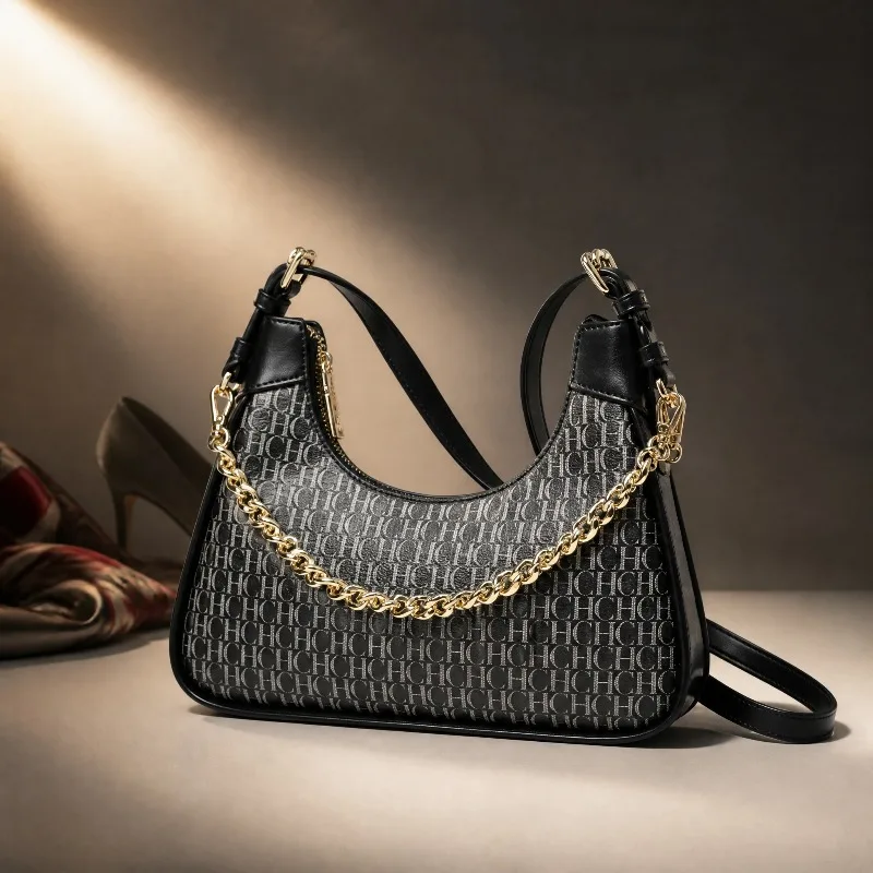 Minimalist Unique Vintage Fashion Bag Solid Color Crossbody With Large Capacity Design For Women Casual And Spacious