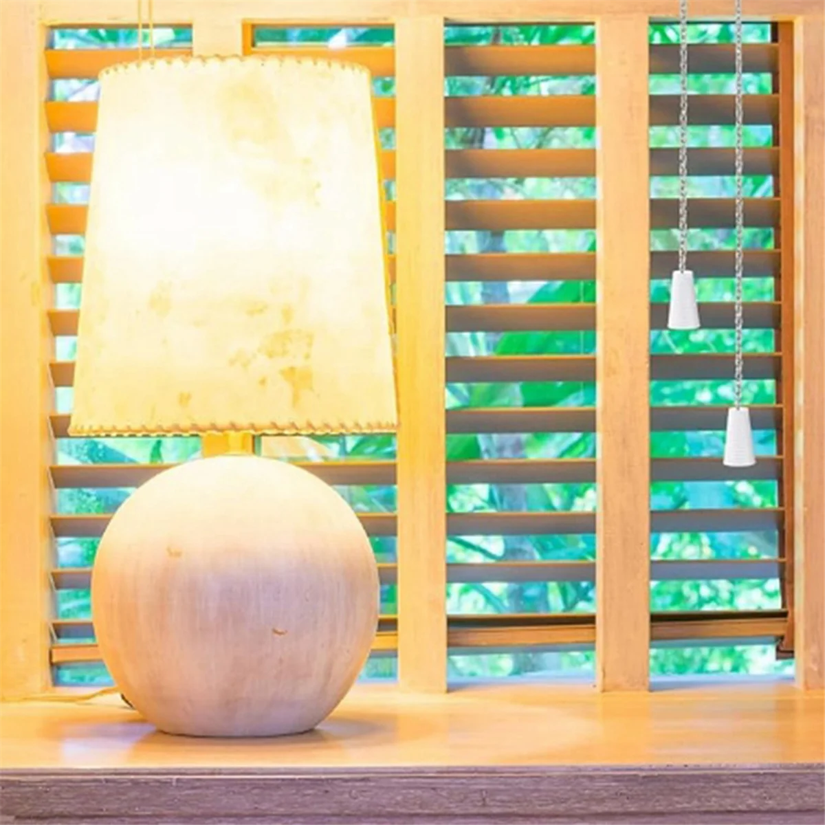 Nuovo 20PCS Manopole per cavo di trazione cieco Supporto per cavo cieco bianco Pendenti per cavo di trazione bianco Pendente per cavo di trazione cieco per finestra con estremità verso il basso