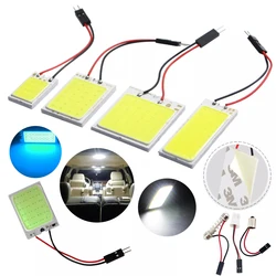 16LEDs 24LEDs 36LEDs 48LEDs LED COB LED Dome Map Light Bulb DC 12V Xenon HID White Car Interior Panel Lamp White Ice Blue