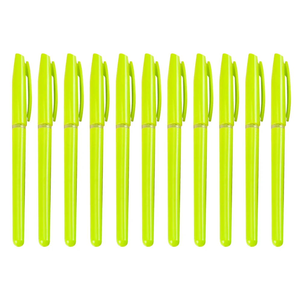 

50 Pcs Students Stationery Pen Shells Holders Transparent Plastic Pink Pens Case Cover Students Stationery