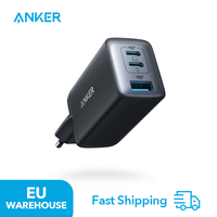 Anker USB C Charger (Nano II 65W) USB-C 65W Pod 3-Port PPS Fast Charger, iPad Charger, Compact USB-C Power Supply for MacBook Pro, iPad Pro, galaxy S20, Dell XPS 13, Note 20, iPhone 16/15