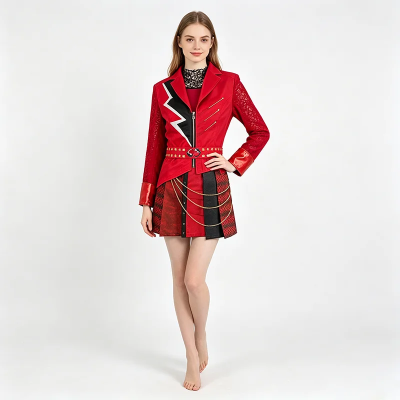 2026 Descendants 5 Red Cosplay - Women Fashion Jackets ulasan dan harga