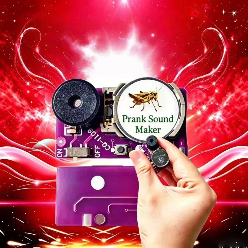 Hidden Cricket Noise Generator Cricket Chirping Prank Toy Portable Novel Prank Toys Funny Joke Toy For Home Gifts 2026