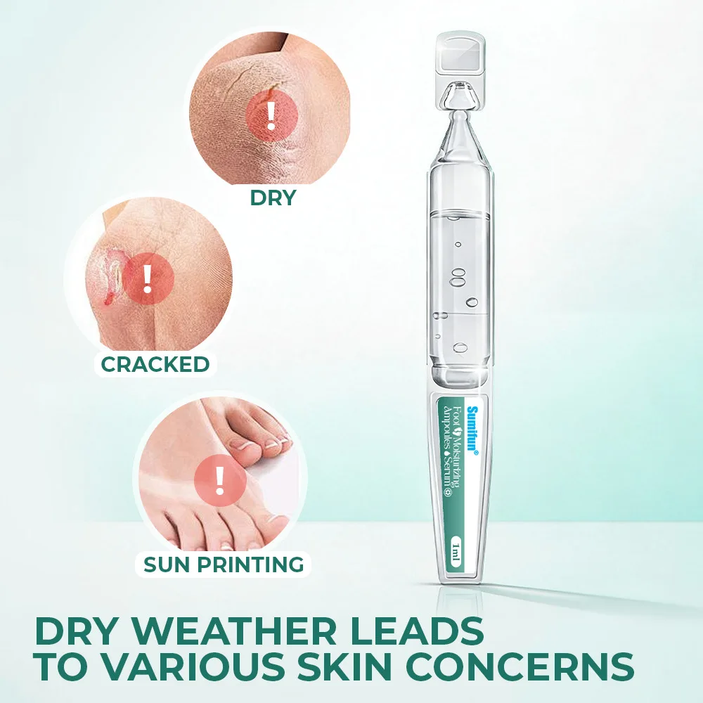 Moisturizing Liquid for Chapped Feet, Nourishing and Hydrating Care Essence Oil for Dry and Cracked Skin, New Product