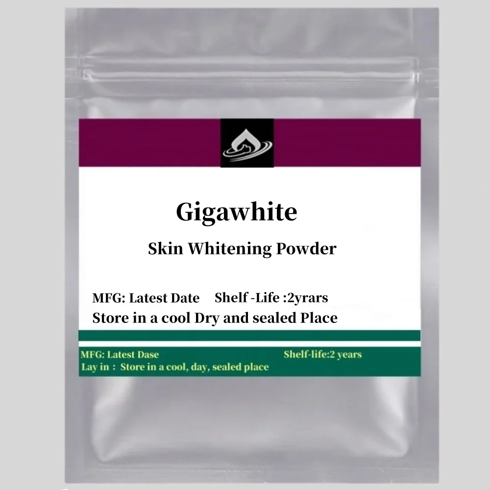 50-1000g 100% pó gigawhite puro para clareamento da pele, brilho, pó branco giga, reparação de pele danificada