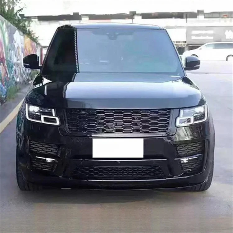 for 13-17 Range Rover Executive Old to New Upgrade Modification 18-22 SVO Front and Rear Bumper Headlights BDL