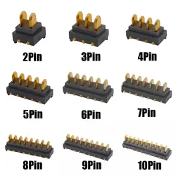 5/10Pcs Blade Battery Connector 2/3/4/5/6/7/8/9/10 Pin 2.0mm Pitch Mini Battery Connector  Male Plug