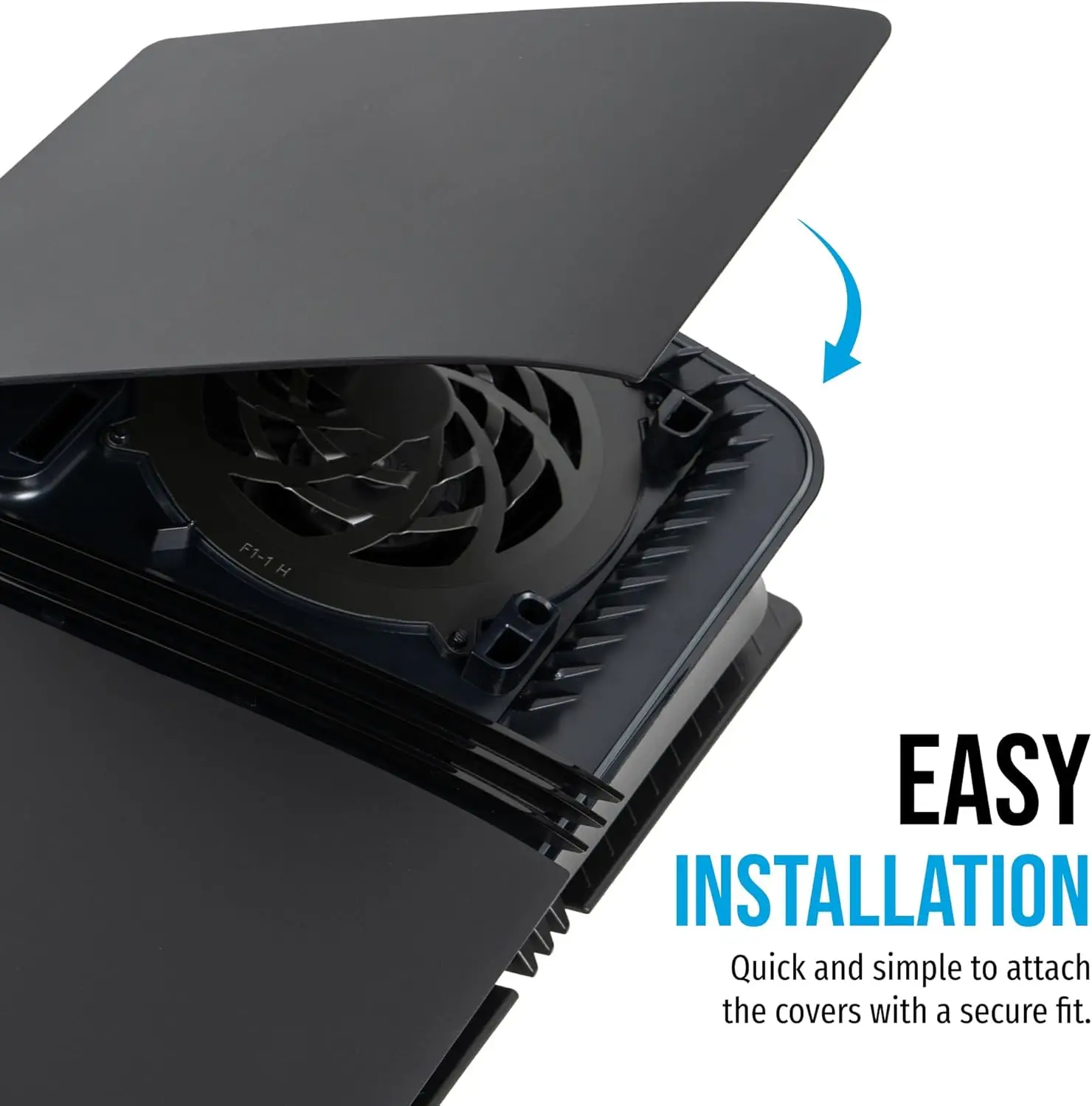 

ABS Cover Plates for PS5 Pro Digital Edition Matte FacePlates Accessories Compatible with PlayStation 5 Pro Console 2024